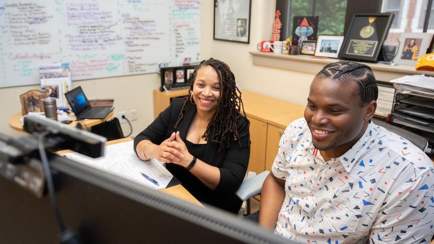 Being OMED 'Director for a Day' is an 'Eye-Opening Experience' for Ph.D. Student Being OMED 'Director for a Day' is an 'Eye-Opening Experience' for Ph.D. Student