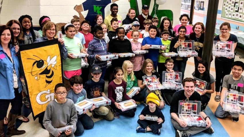 Georgia Tech and Yamaha Step Up for STEM at Local School Georgia Tech and Yamaha Step Up for STEM at Local School