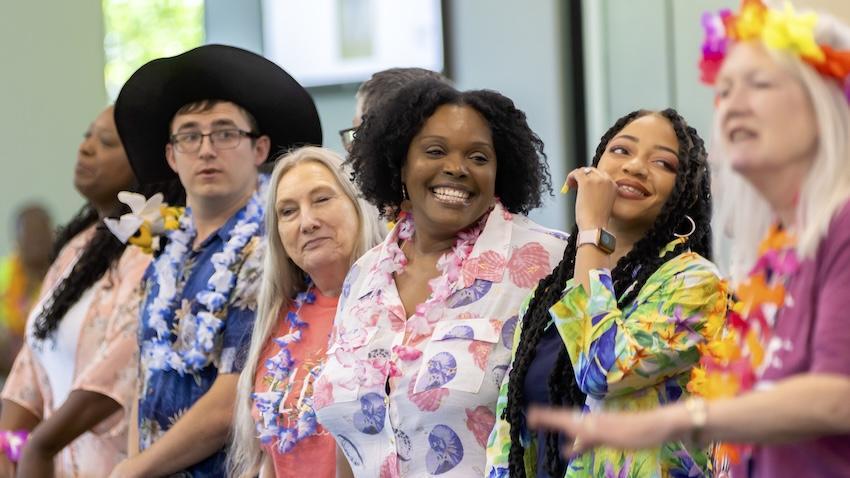 Tropical Celebration Highlights Critical Role Teamwork Plays in College’s Success Tropical Celebration Highlights Critical Role Teamwork Plays in College’s Success