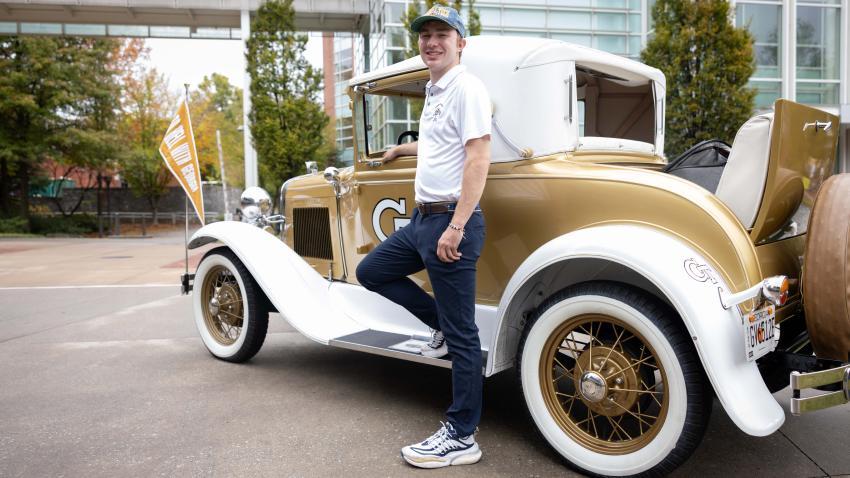 Ramblin’ Forward: CS Grad Matthew Kistner Looks Back on Driving the Wreck 