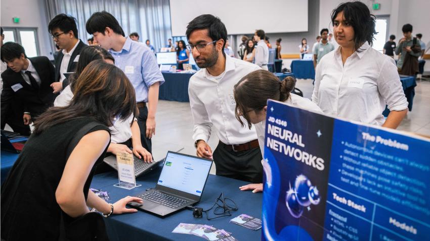 Student Innovation Shines at Spring 2025 CS Junior Design Capstone Expo