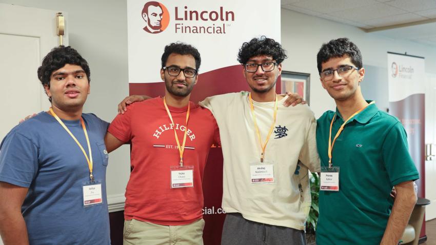 First-Years Earn Second Place at National Hackathon with AI Benefits Advisor 